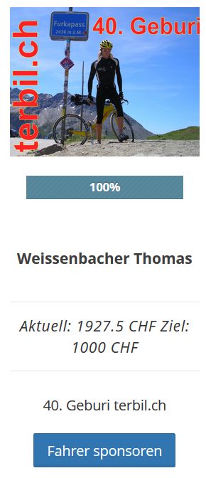 Fahrer-Sponsoring Fahrer-Sponsoring